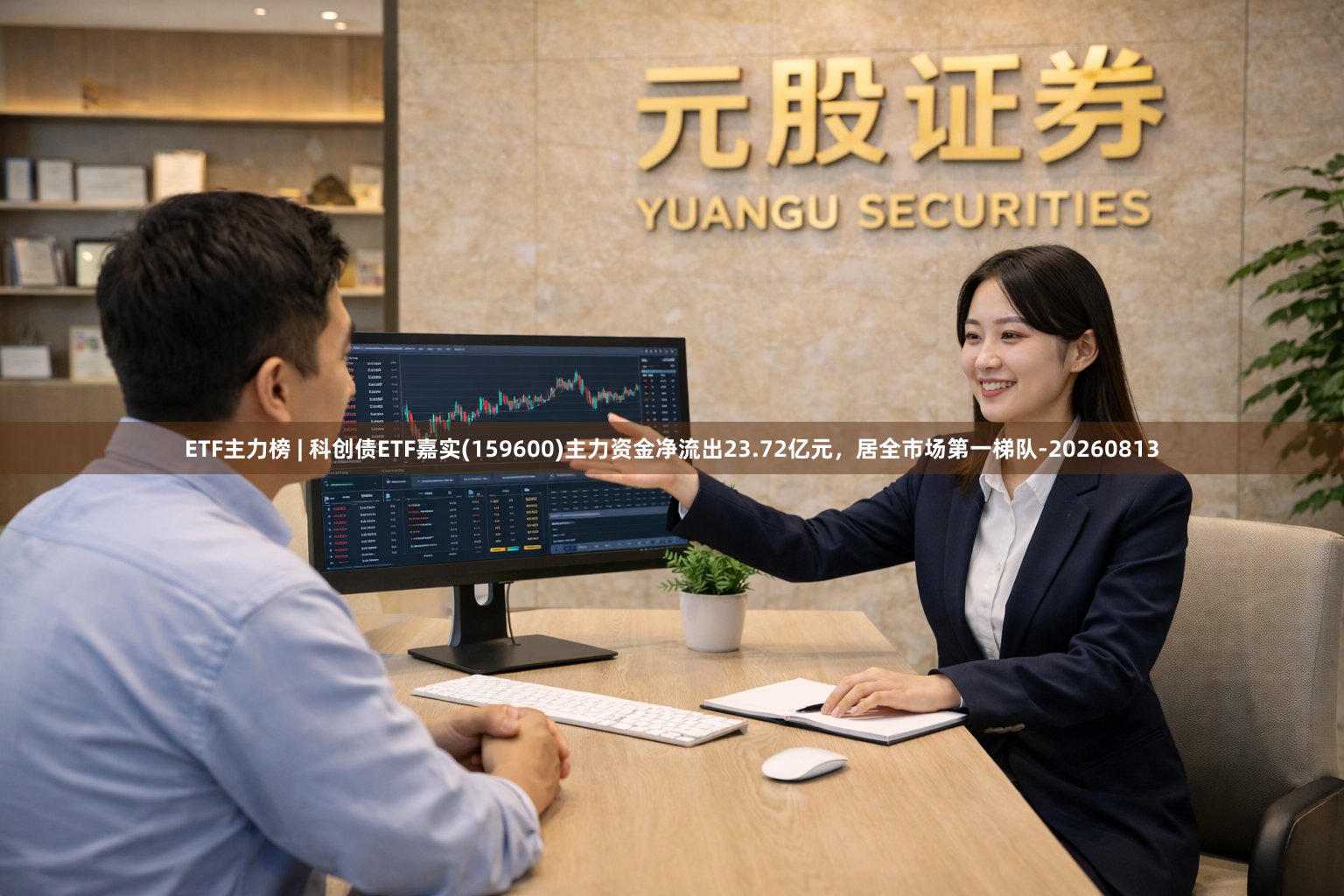 ETF主力榜 | 科创债ETF嘉实(159600)主力资金净流出23.72亿元，居全市场第一梯队-20260813