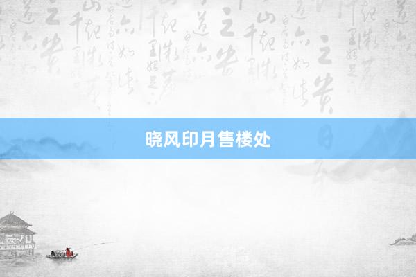 晓风印月售楼处